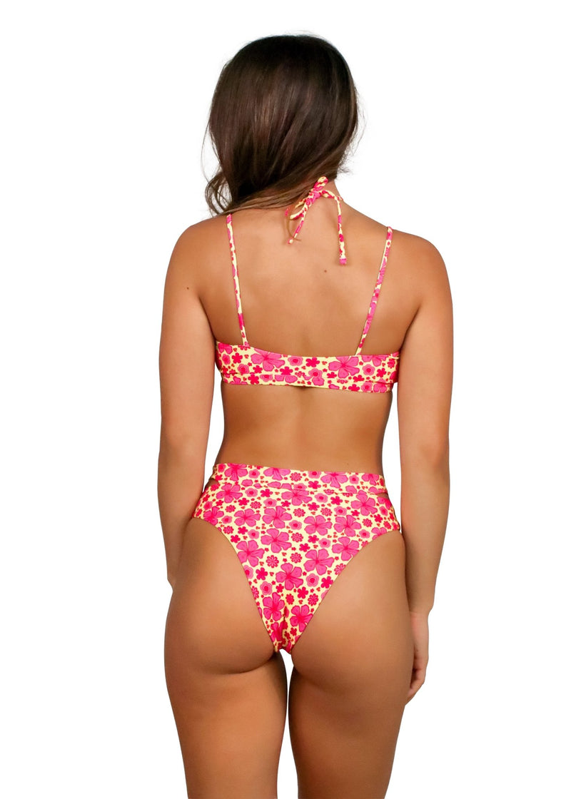 Quinn Bottoms | Ditsy Hibiscus - Mahina Swimwear