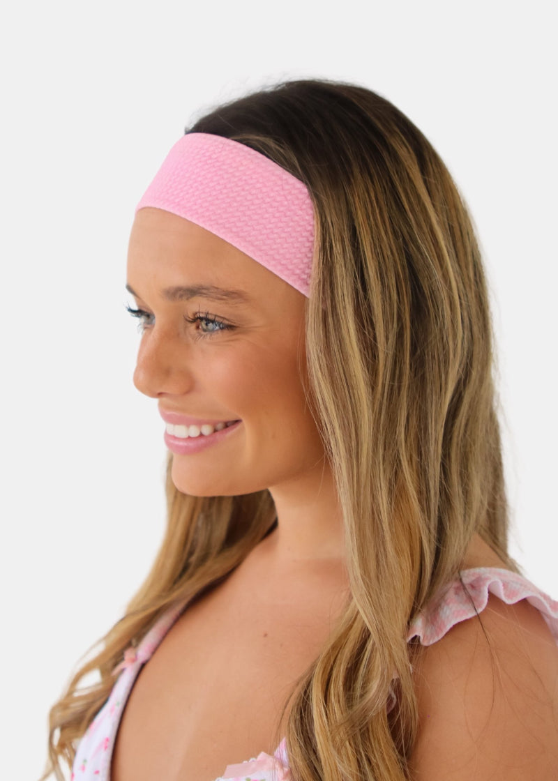 Strawberry Milk Headband - Mahina Swimwear